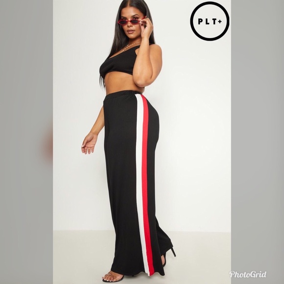 PrettyLittleThing Pants - Pretty little thing plus size trousers! Wide leg